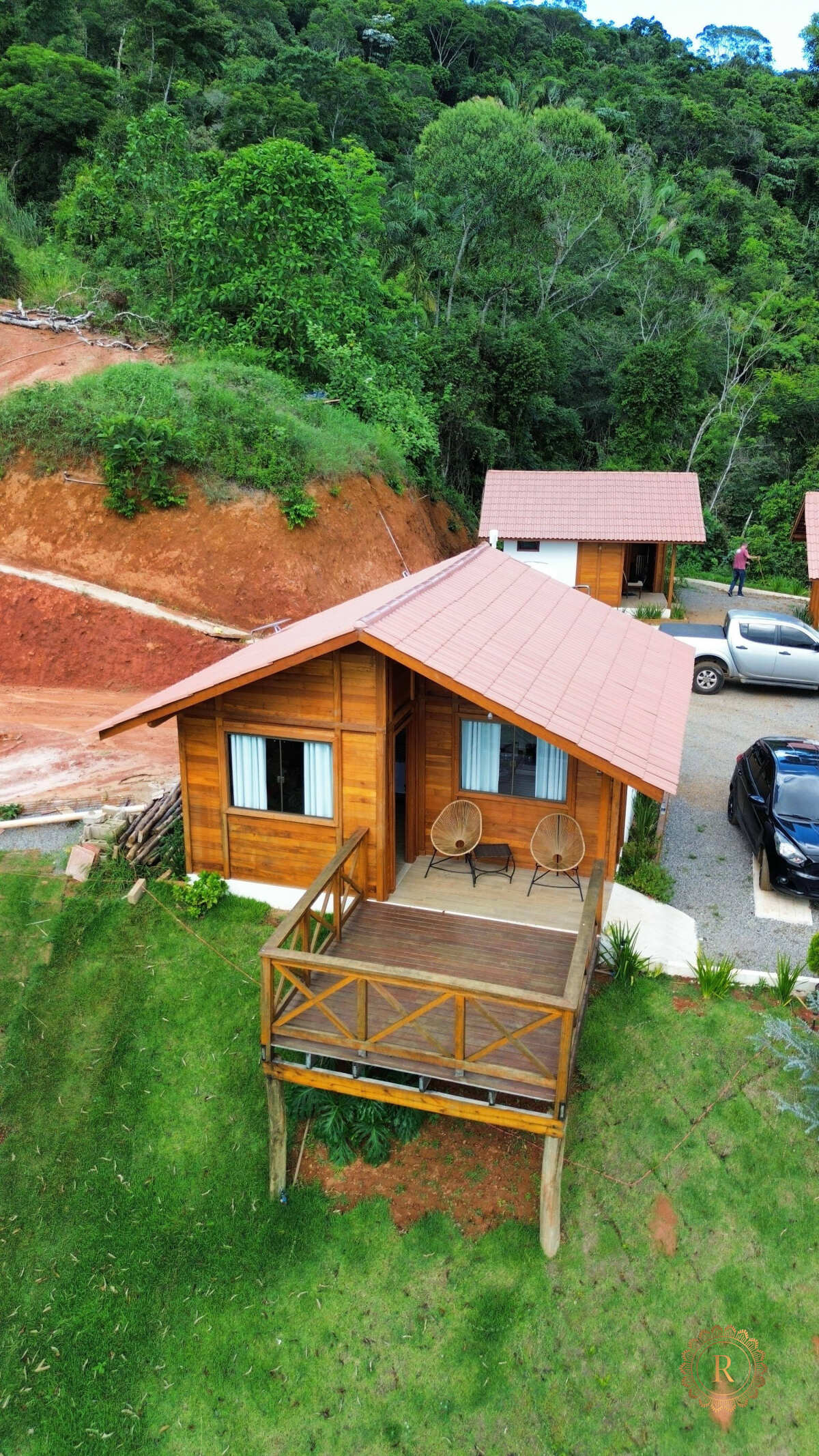 Chalé para alugar, com 1 quarto, 30m²