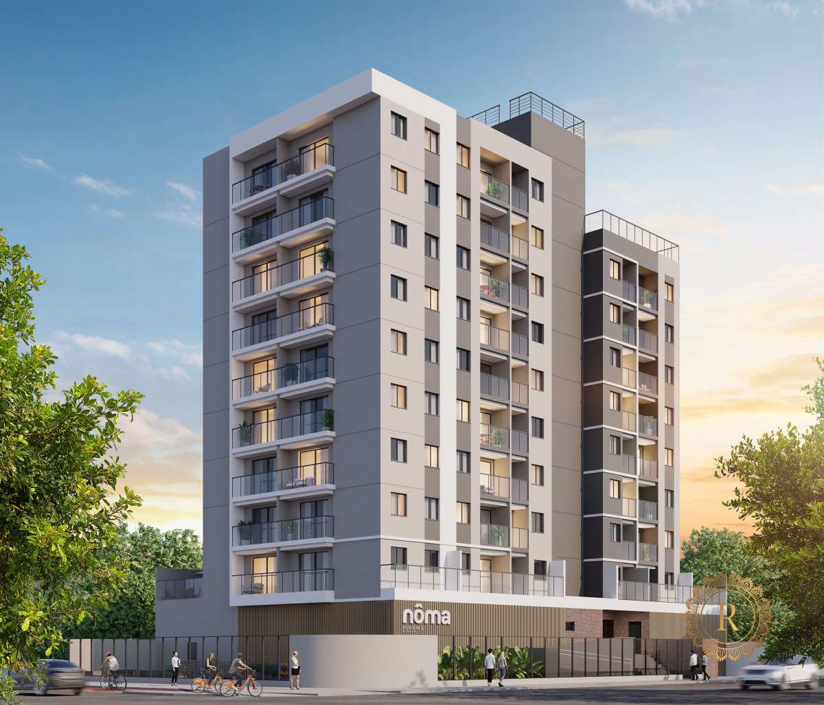 Studio à venda, no NÔMA - JARDIM CAMBURI,  em Vitória, jardim camburi, com 1 quarto, 29m²